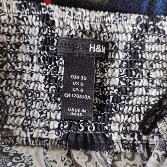 H&M Paisley Halter neck Mini Dress - Picture 8 of 8